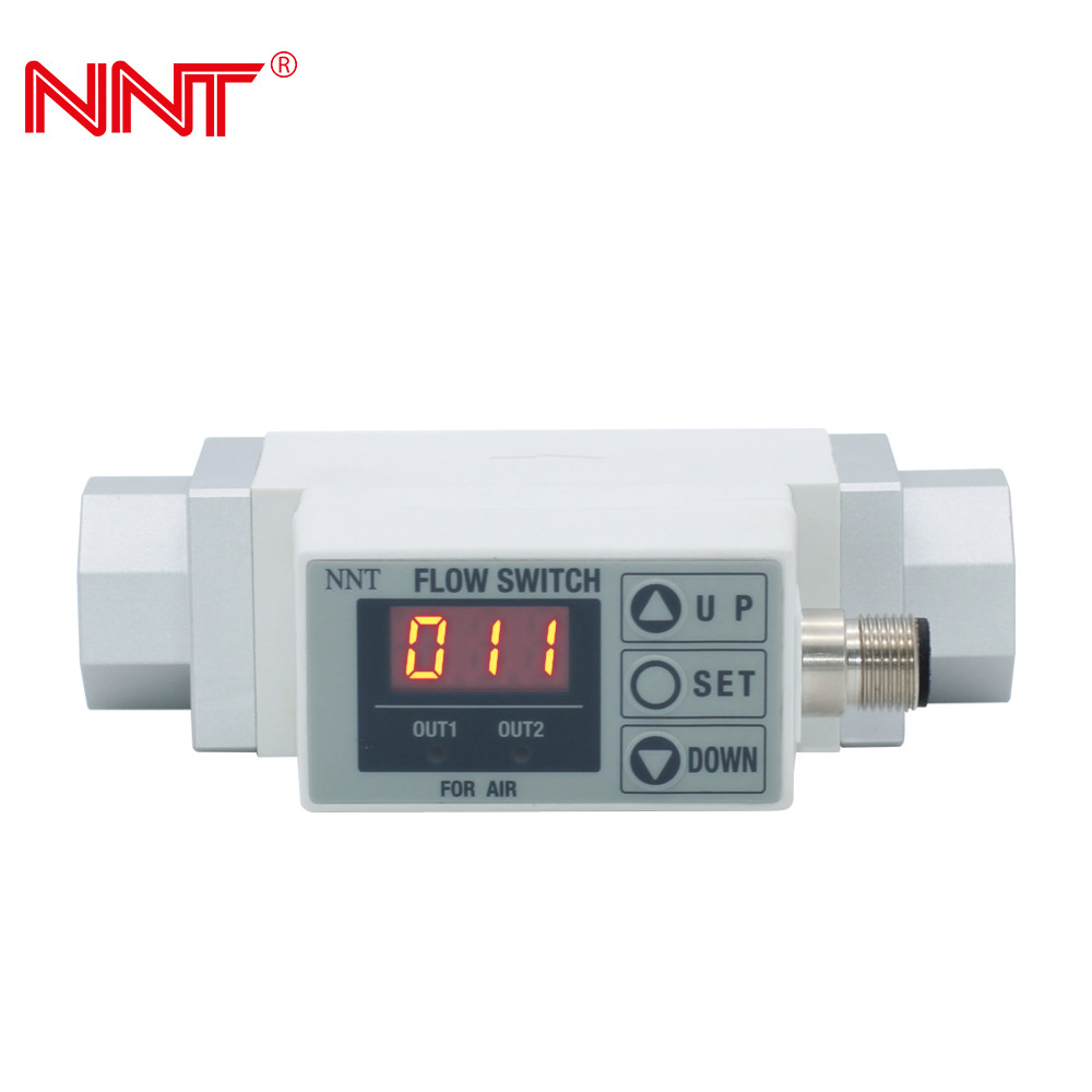 5 FS Digital Airflow Meter , 24 VDC Digital Air Pressure Sensor