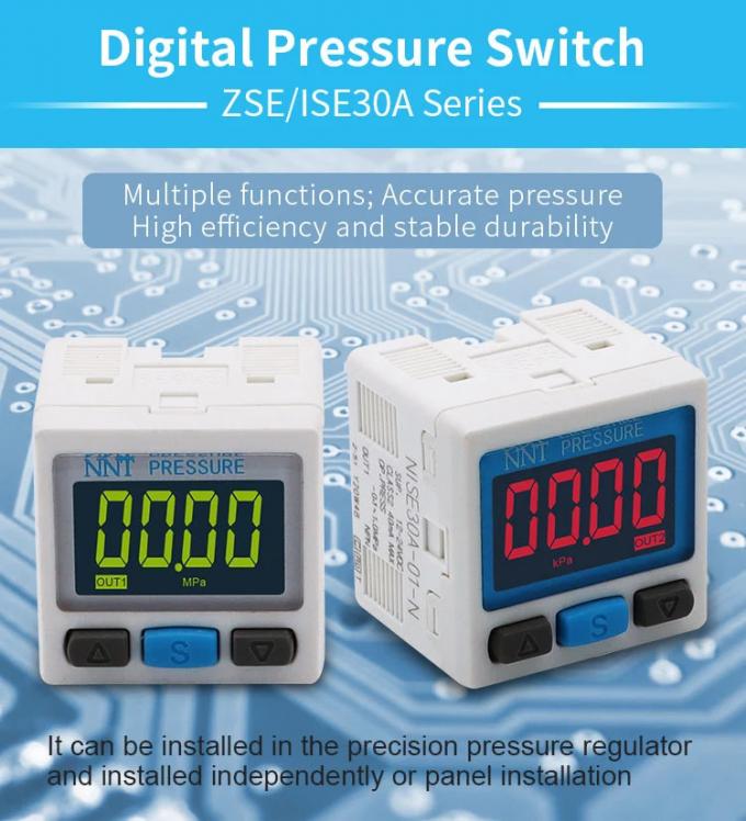 30A Digital Electric Air Pressure Switch 2 F S Digital Pressure Switch