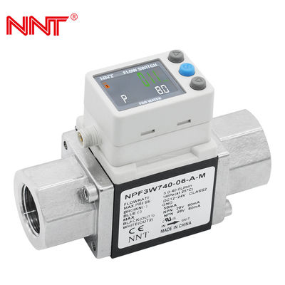 NPF3W7 3 color Digital Water Flow Meters , NPF Pneumatic Flow Sensor