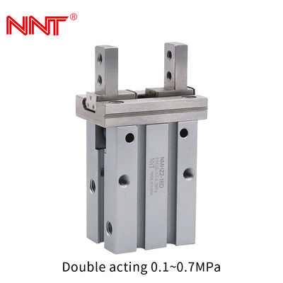 Single Acting Parallel Pneumatic Gripper Clamping Robot Air Cylinder
