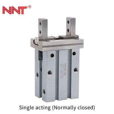 NNT Parallel Pneumatic Linear Gripper Air Clamping Force CE approval