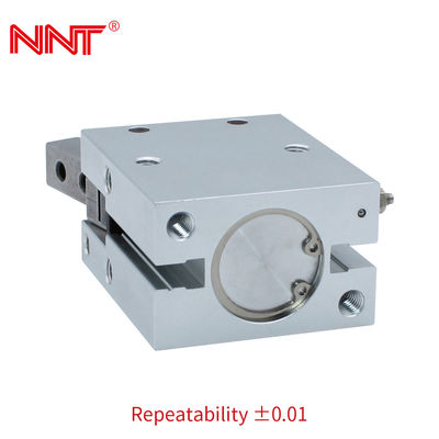 Aluminum Angular Pneumatic Cylinder Component Air Claw Gripper