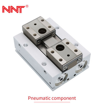Accuracy Air Pneumatic Gripper Double Acting Slim Pneumatic Cylinder