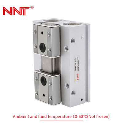Long Stroke Rail Slim Finger Gripper MHF2 NNT 10-60℃ Cylinder