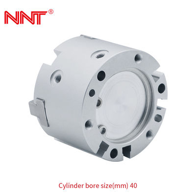 NNT Pneumatic Grippers For Robots Aluminum Alloy Round Body
