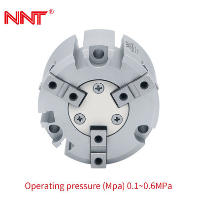 Cylindrical Pneumatic Air Gripper 0.1~0.6MPa Standard Long Strokes Type