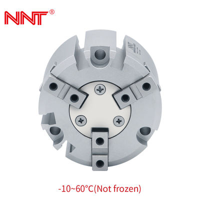 NMHS3 Series Robot Pneumatic Gripper , Aluminum Parallel Jaw Gripper