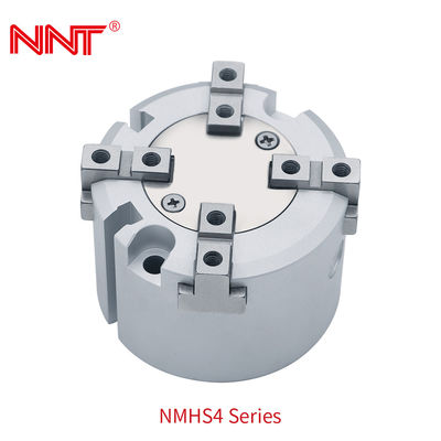 Parallel Type NMHS4 Pneumatic Robot Gripper Aluminum Material