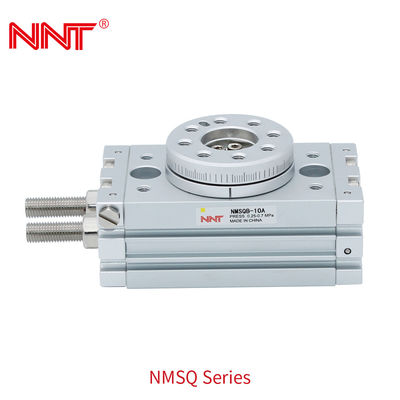 Aluminum Rotary Air Cylinder , 1MPa Double Acting Pneumatic Cylinder