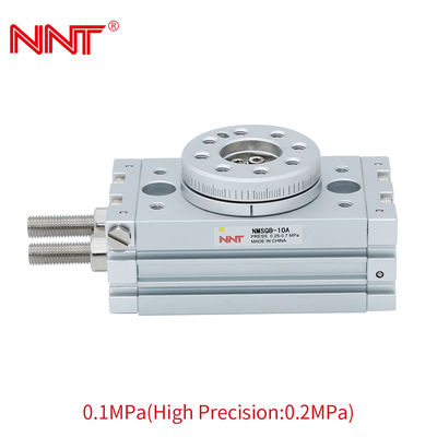 0.1MPa Pneumatic Clamping Cylinder ,190 Degree Rotary Rack And Pinion Rotary Actuator