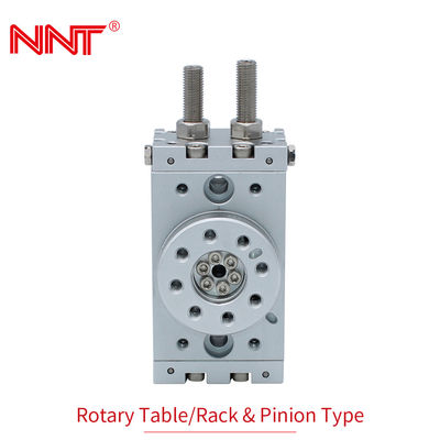MSQB Rack And Pinion Rotary Air Cylinder 90 / 180 Degrees 10-200mm Bore