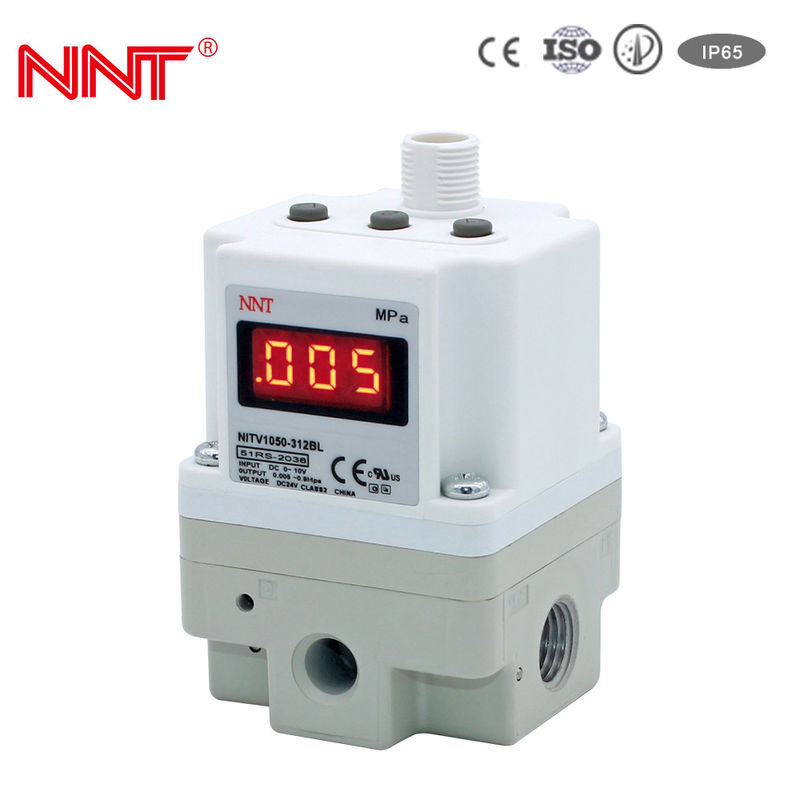 NNT Ip65 Electric Air Regulator 0.36s Reaction Speed Aluminum Material