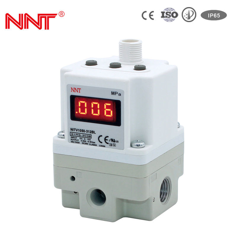 0.5% FS Electric Pneumatic Regulator 0.2-1.0MPa With Solenoid Valve