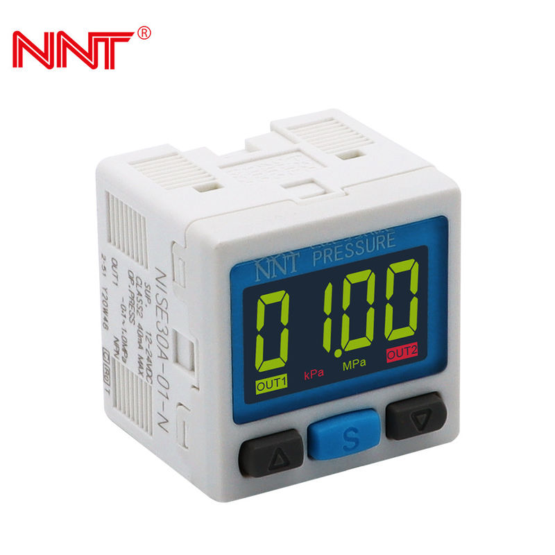30A Digital Air Compressor Pressure Sensor With One Touch Fitting