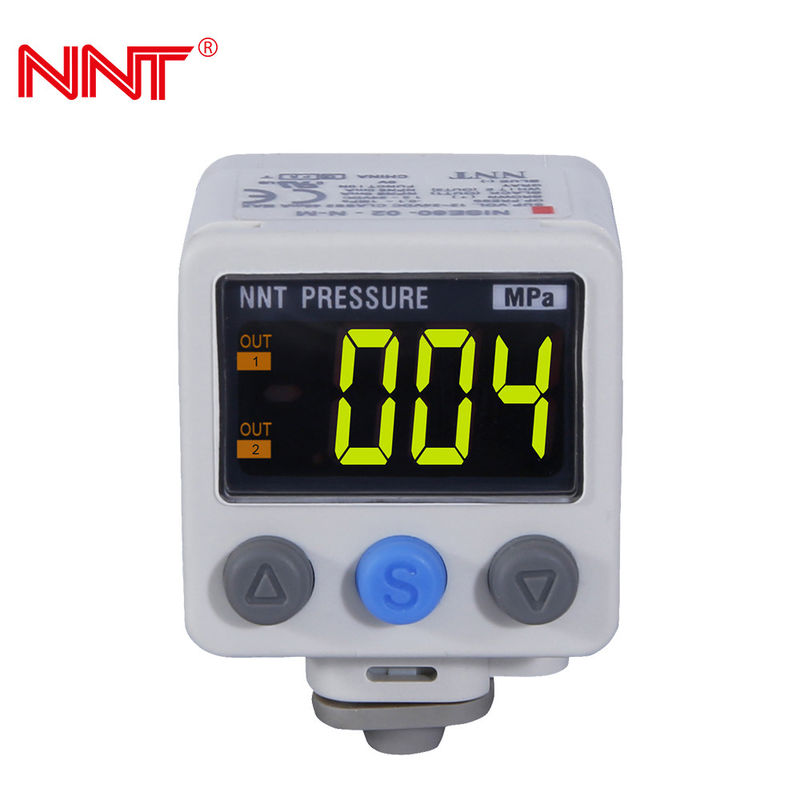NPN PNP Pressure Sensor Digital , 80mA Pressure Switch With Display