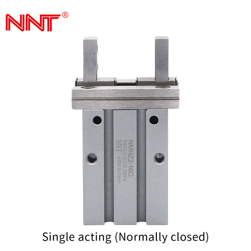NNT Parallel Pneumatic Linear Gripper Air Clamping Force CE approval